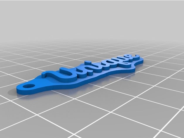 único A impressão 3d personalizado 3D print model - Mito3D