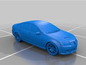 pontiac g8 vehículos coche 3d print model - Mito3D