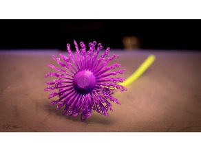 de la fleur art drooloops fusion 360 3d print model - Mito3D