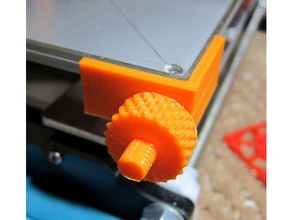 remixed corner clamp 3d printer parts anet a8 heatbed corners p3steel prusa i3 3d print model - Mito3D