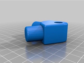 wool ball holder - 20mm pipe 3d printing 3d print model - Mito3D