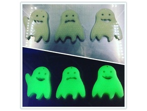 ghost keychains separated 3d printing 3d print model - Mito3D