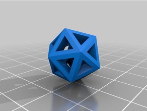 meine angepasste konvexe Polyeder Mathe-Kunst kundengebundene 3d print model - Mito3D