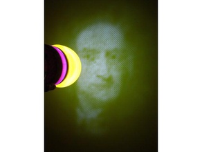 sir isaac newton stéréographique projecteur les mathématiques de l'art la lampe 3d print model - Mito3D
