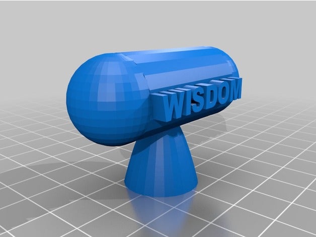 suppository wisdom 3d printing 3D print model - Mito3D