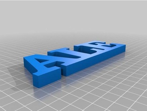 ale-10mm esculturas personalizado 3d print model - Mito3D