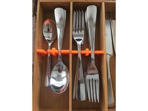 silverware organizer kitchen & dining 3d print model - Mito3D