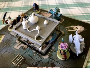 arcadia quest secret lab table toy & game accessories beyond grave dr spider 3d print model - Mito3D