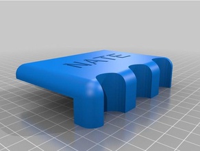 my customized pool cue holder sport & outdoors 3d print model - Mito3D
