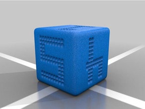 dice numbers 3d printing 3d print model - Mito3D