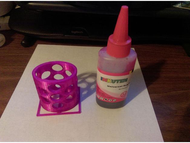 mürekkep şişesi tutucusu ofis 3D print model - Mito3D