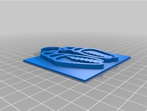 crabgrab chaveiro A impressão 3d cadeia garra caranguejo agarrar pegue chave 3d print model - Mito3D