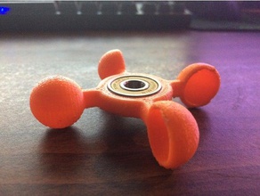 wind-spinner fidget spinner figet hand-spinner 3d print model - Mito3D