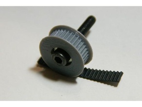 gt2 32t pulley 625 bearing 3d printer parts 625zz 3d print model - Mito3D