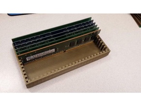 ram boîte de rangement v2 L'impression 3d cas ordinateur l'organisation le stockage 3d print model - Mito3D