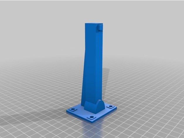 heavy duty wall hook 3d printing mount 3D print model - Mito3D