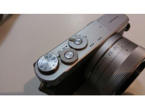 panasonic dmc-gm1 ein - / Ausschalter Kamera dm1 micro 43 Schalter 3d print model - Mito3D
