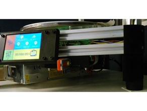 lerdge 3d printer board display case parts 3d print model - Mito3D