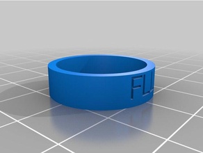 fll anel de 9 anéis personalizado 3d print model - Mito3D