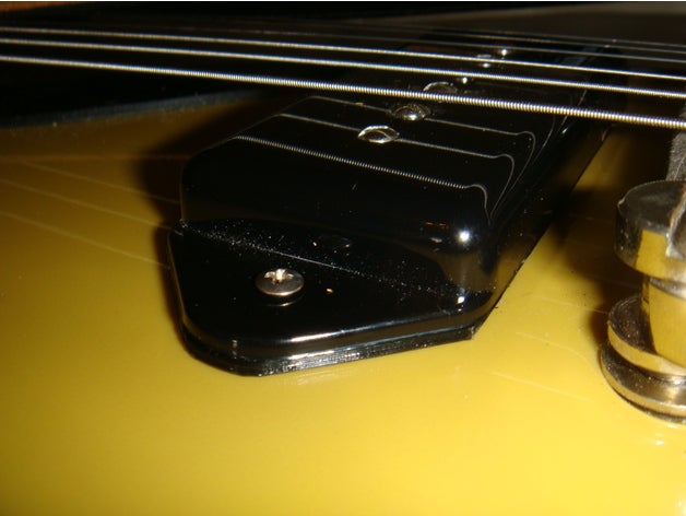 p90 dogear pickup spacer shim guitar 3D print model - Mito3D