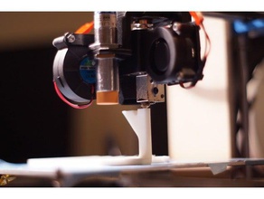 m prime one - fan mount 3d-Drucker Teile 4020 Gebläse 4020-fan 5015 5015-Gebläse 5015-fan duct montieren Gebläse-duct Gebläse-Ventilator Lüfter erstellt von freecad Halter aus eine 3d print model - Mito3D