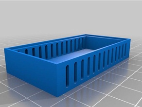 silica Trockenmittel Fall Befeuchter humidor Container 3d print model - Mito3D