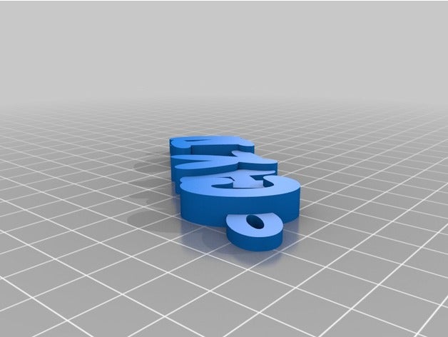 caylin vérone de porte-clés personnalisé 3D print model - Mito3D