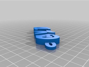 caylin verona Anahtarlık özelleştirilmiş 3d print model - Mito3D