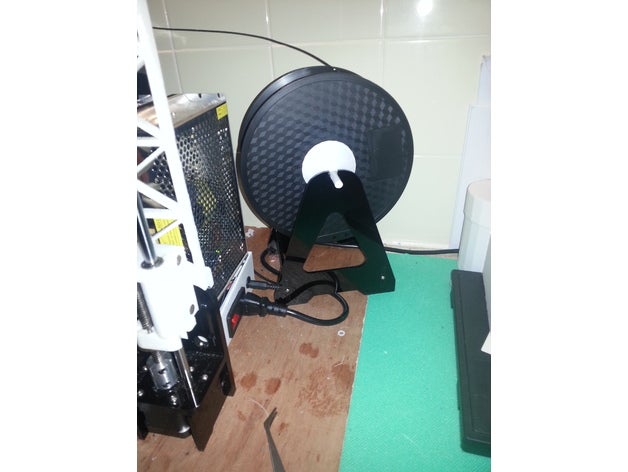 filament reel centre spindle 3d printer accessories support 3D print model - Mito3D