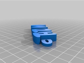 tatum verona Anahtarlık özelleştirilmiş 3d print model - Mito3D