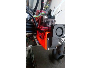 40mm fan adapter radial 5015 3d printer parts 40 layer 3d print model - Mito3D