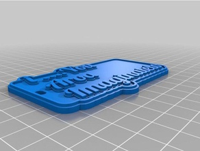 aroa sant valentin llaveros personalizado 3d print model - Mito3D