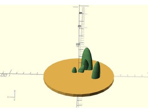 cactus generator fully printable models 3dmodel 3dprintable model nature nosupport no support openscad plant prop wildlife 3d print model - Mito3D