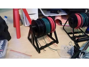 bobine de fil feader stand porte-outils & boîtes 3d print model - Mito3D