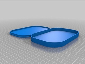 il mio personalizzate arrotondati box i contenitori su misura 3d print model - Mito3D