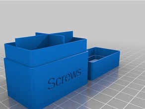 screws organization customized 3d print model - Mito3D