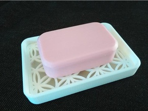 piatto di sapone bagno 3d print model - Mito3D