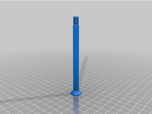 99mm float slotted screw parts customized 3D print model - Mito3D