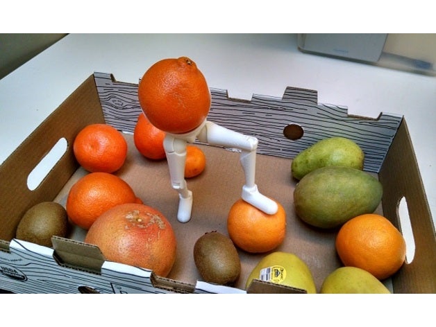 legs fruit models 3D print model - Mito3D
