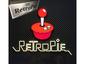 retropie box games 3d printing gaming raspberry pi case retro pie usb 3d print model - Mito3D