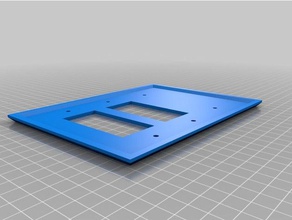 3 tabak ev özelleştirilmiş 3d print model - Mito3D