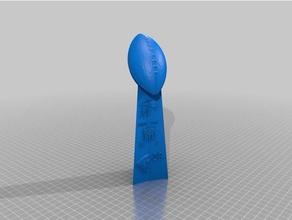lombardi trophy remix sport & outdoors 3d print model - Mito3D