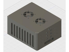 rampe de 1,4 boîte cnc porte-outils & boîtes 3d print model - Mito3D
