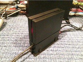 sdx do suporte vertical psvr unidade de processamento jogos vídeo playstation 4 ps4 3d print model - Mito3D