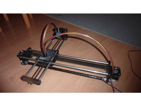 simple système de tube à dessin la machine L'impression 3d 3d print model - Mito3D