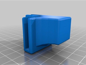 piso de gridwall la esquina izquierda diy personalizado 3d print model - Mito3D
