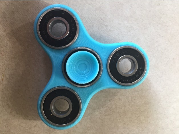 pürüzsüz küçük fidget spinner oyuncaklar ve oyunlar abec DEHB kaykay spinners 3D print model - Mito3D