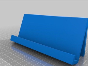 basic iphone stand mobile phone 3d print model - Mito3D