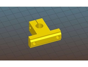 10mm linear rod clamp vslot 3d-Drucker Teile Klemme 3d print model - Mito3D