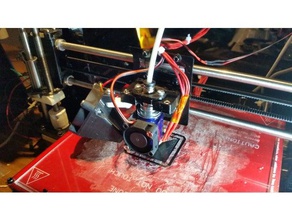 geeetech acrylique reprap prusa i3 pro ed3 v6 bowden mount 3d printer extruders ed3v6 hotend i3b acryli 3d print model - Mito3D